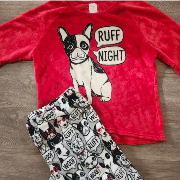 French Bulldog matching dog pajama set. - Picture 1 of 3